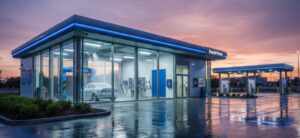 エネオスEneJet Wash洗車機の外観