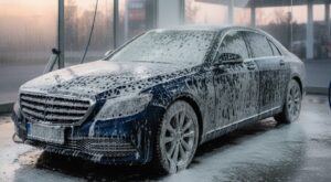 泡ブローコートで仕上げる車