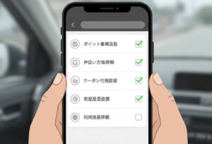 エネオスアプリでクレジットカード変更後に行うポイント連携や支払い設定確認などの再設定チェックリスト