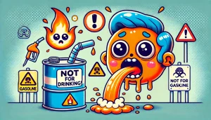 DALL·E 2025 05 01 21.23.58 A light hearted 16 9 cartoon style illustration representing the imagined taste of drinking gasoline. The scene features a character with a funny, exa DALL·E 2025 05 01 21.23.58 A light hearted 16 9 cartoon style illustration representing the imagined taste of drinking gasoline. The scene features a character with a funny, exa