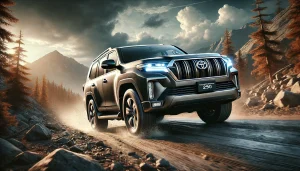 DALL·E 2025 05 16 19.37.30 A highly detailed and realistic illustration of the Toyota Land Cruiser 250 (Land Cruiser Prado 250 series) in a cinematic 16 9 aspect ratio. The SUV DALL·E 2025 05 16 19.37.30 A highly detailed and realistic illustration of the Toyota Land Cruiser 250 (Land Cruiser Prado 250 series) in a cinematic 16 9 aspect ratio. The SUV