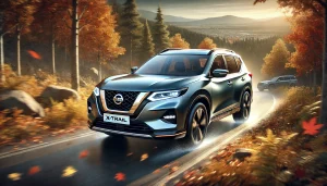 DALL·E 2025 05 17 20.48.15 A 2025 Nissan X Trail (minor change version) SUV, depicted in a realistic 16 9 digital illustration. The vehicle features updated front and rear bumpe DALL·E 2025 05 17 20.48.15 A 2025 Nissan X Trail (minor change version) SUV, depicted in a realistic 16 9 digital illustration. The vehicle features updated front and rear bumpe