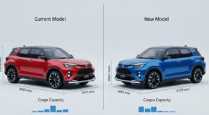 トヨタ ライズ 現行モデル 比較 サイズ 違い