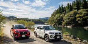 ライズとロッキーの内装の違いを解説