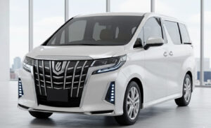 ミニ アルファード 外観 正面 グリルレスデザイン