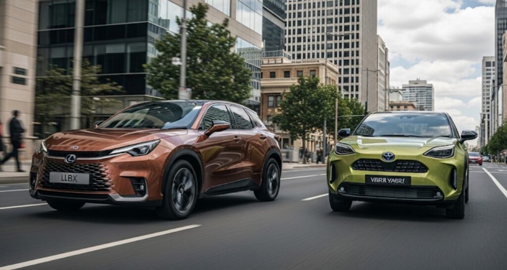 レクサスLBXとヤリスクロスの違いを比較!価格やサイズ、欠点は?