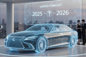 新型 セルシオ 発売日予想（2025〜2026年説）を象徴する画像