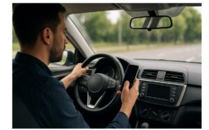 運転中携帯持っただけで違反になるかの全知識