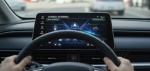 安全装備や先進機能を搭載した最新ナビ画面