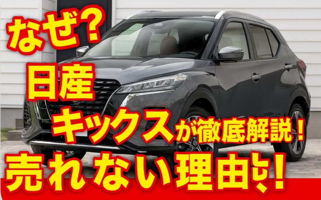 【なぜ？】日産キックスが売れない理由を徹底解説！