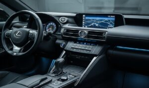 12.3インチディスプレイとデジタルメーター搭載のIS内装