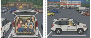 休憩施設でマナーを守る車中泊