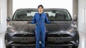 明度差による汚れの見え方の違い