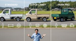 スズキ 新型キャリイ 価格・グレード別比較表