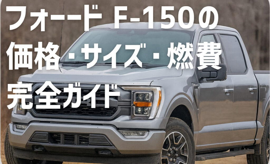 フォードF-150の価格・サイズ・燃費を完全ガイド【2025年版】