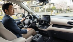 新型シエンタのインテリアと収納性を示す写真