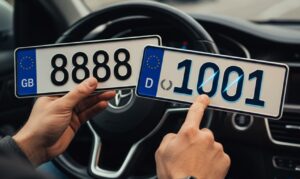車ナンバーをおしゃれにするコツと考え方