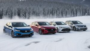 雪道に強いFF車の代表モデル一覧画像。