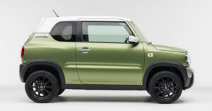 クーペ ハスラー サイドビュー 軽SUVスタイル