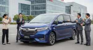 ホンダ エリシオン 新型 2025 復活モデルのフロントデザイン