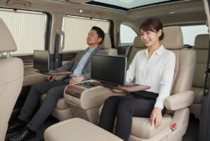 エリシオン 新型 インテリア 2列目シート 高級感