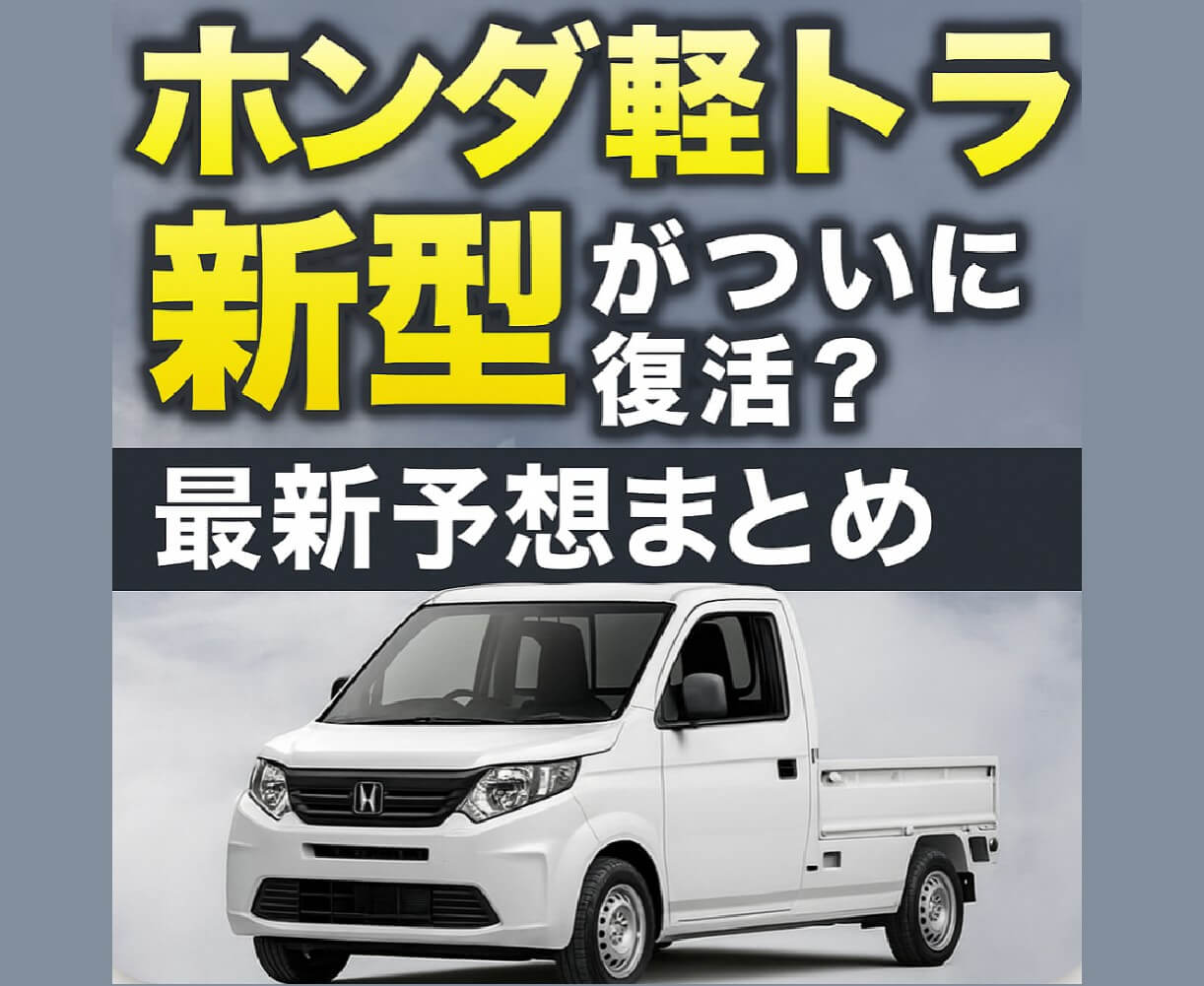 ホンダ軽トラ新型がついに復活？最新予想まとめ