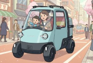 ミゼット 新型 親子 モビリティ 利用シーン