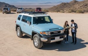 ランドクルーザーFJの取り回し性能。最小回転半径5.5mの小回りが特徴