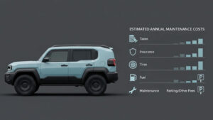 ランドクルーザーFJの維持費構成。税金・保険・タイヤなどの目安
