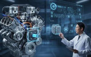 タウンエース新型 ハイブリッドエンジン構造と燃費性能