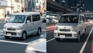 タウンエース新型の走行性能と静粛性を示す走行シーン