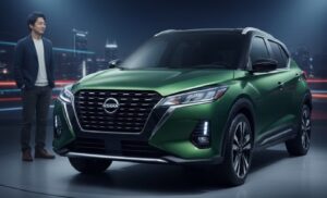 日産キックス新型日本発売モデルのデザイン刷新ポイント。Vモーション3.0採用の最新フロントフェイス。