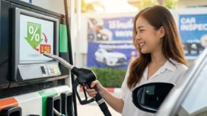 燃料代の割引特典で維持費を削減