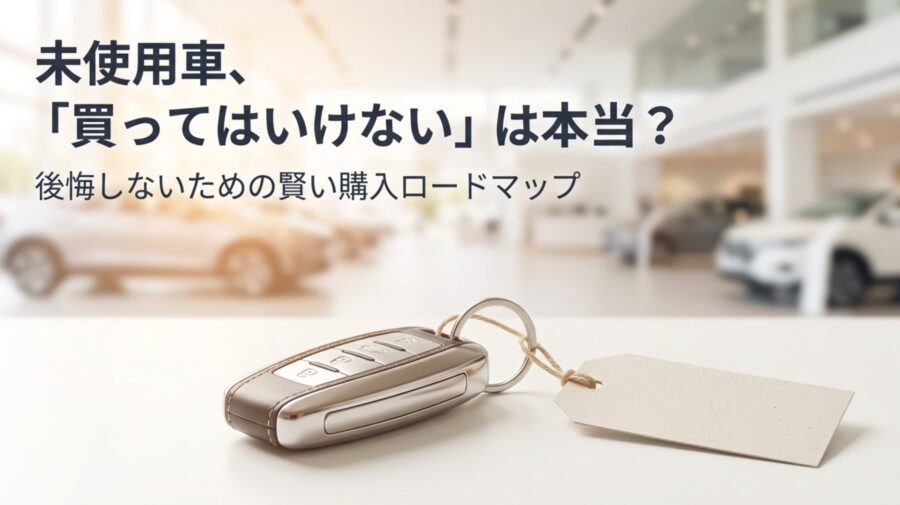 未使用車を買ってはいけない理由とは？後悔しないための全知識