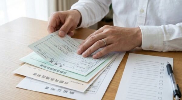 当日に必要な書類と納税証明書の注意点