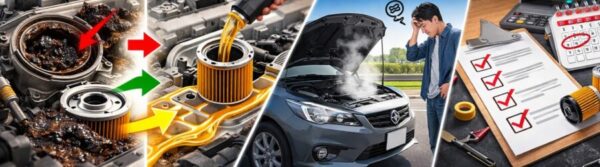 長期間オイル交換しないとどうなる？末路と費用