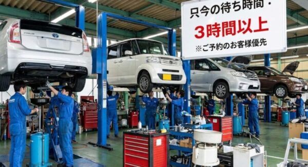 コバックのオイル交換予約の取り方